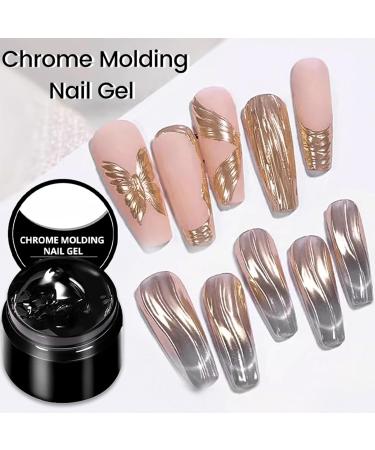 Mimoqk 3D Nail Carving Gel Nail Modeling Glue Builder Non Sticky UV LED Smooth Application Manicure Supplies for Home School Indoor Shop  - Buy Online on GoSupps.com