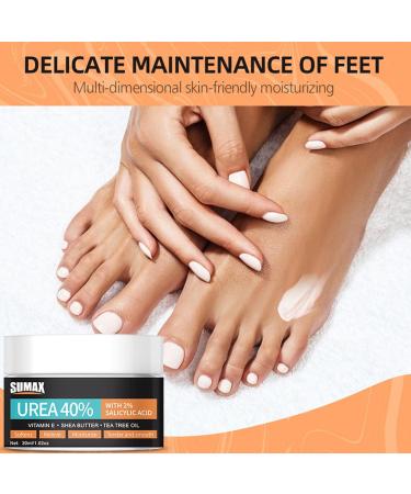 Urea 40% Foot Cream Urea Foot Cream Cracked Heel Repair Cream for Feet And Hand Foot Cream for Cracked Heels and Dry Skin Hard Skin Remover Foot Cream for Hand Foot and Body Care - Buy Online on GoSupps.com