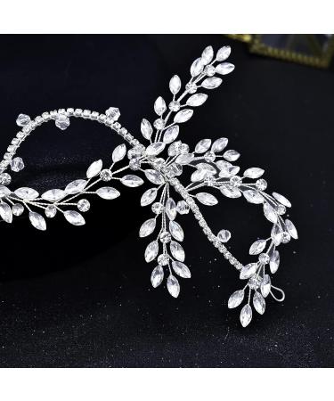 LOVFOIVER Bridal Rhinestone Headband - Wedding Hairpiece for Bride - Buy Online on GoSupps.com