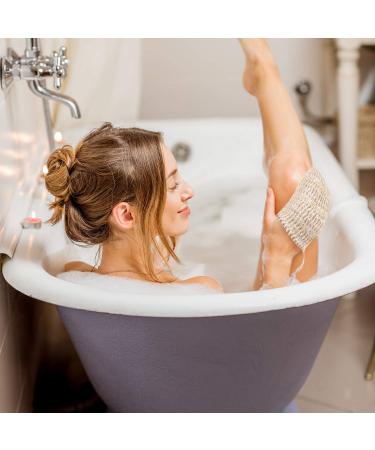 Trounistro 24 Pack Soap Exfoliating Bag Pouch - Natural Ramie Soap Saver for Bath & Shower Use - Buy Online on GoSupps.com