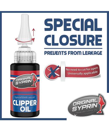 Syprin Premium Clipper Oil for Hair Trimmers - Made in Germany for Extreme Protection - Buy Online on GoSupps.com