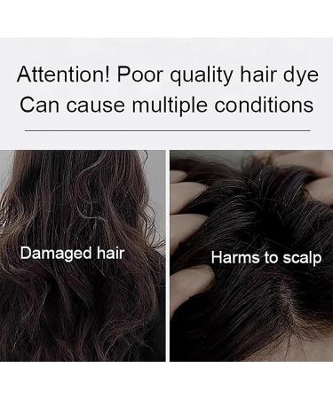 Huang YI Natural Plant Hair Dye Natural Plant Hair Dye New Botanical Bubble Hair Dye 10Packs/Box Instant Natural Hair Dye Shampoo for Women and Man (Dark Brown) - Buy Online on GoSupps.com