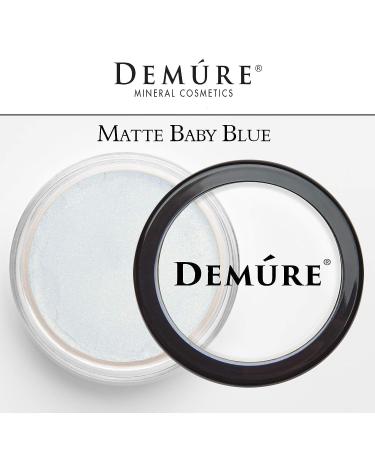 Demure Mineral Baby Blue Matte Eyeshadow - Loose Powder for Professional Eye Makeup - Buy Online on GoSupps.com