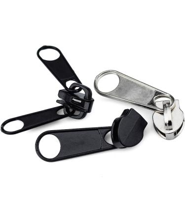 85-Part Zipper Repair Set - Metal Slider & Bracket Replacements for Jeans Coats Jackets | Zipper Fixing Tools - Buy Online on GoSupps.com