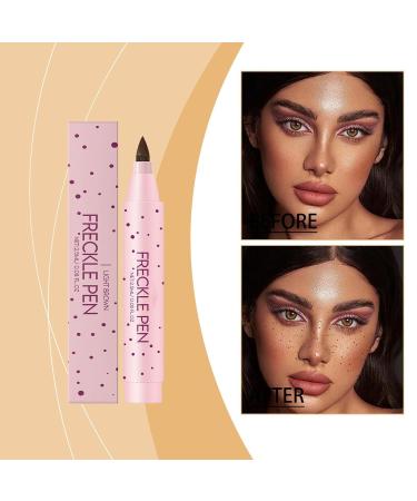  Hogvinnatil Faux Freckles Pen | 3.5g Long-Lasting Cosmetic Marker | Realistic Natural Quick-Drying Makeup for Special Occasions Costumes and Facial Beauty Practice - Buy Online on GoSupps.com