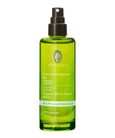PRIMAVERA Witch Hazel Water (100 ml (1 pack)) Organic Witch Hazel Water