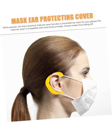 Buy Solustre 5 Pack Silicone Ear Cuff Earrings - Anti-Ear Handle Hooks for Masks - Comfortable Earplug Accessories - Buy Online on GoSupps.com