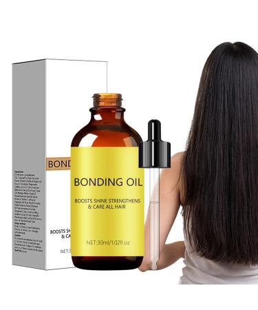 bellv Hair Oil - 1.02 Fluid Ounce Oz Hair Bonding Oil Reduce Split Ends Flying Strands Frizz Control Hair Care for Women and Bellv
