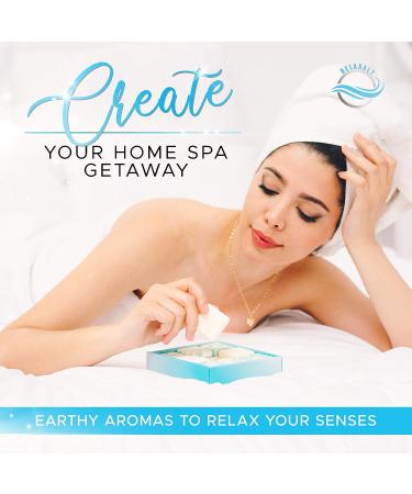 9-Piece Aromatherapy Shower Steamers Gift Set for Stress Relief with Essential Oils - Home Spa Vapor Shower - Ideal Gifts for Women, Moms, Birthdays - Buy Online on GoSupps.com