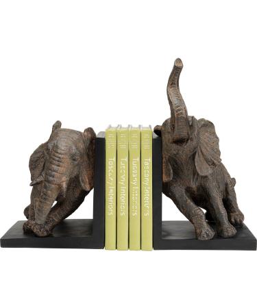 Kare Design bookend elephant figures (2/set) 25.3x31x20.5cm Elephants small 25.3x31x20.5cm