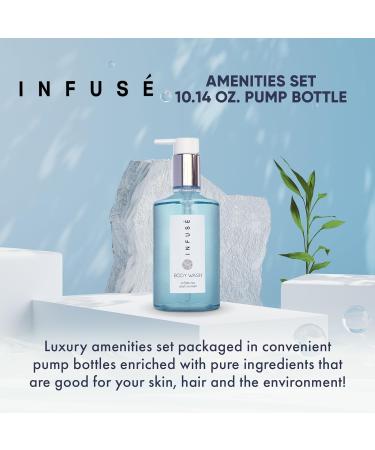 Terra Pure Infuse Body Wash - 10.14 oz | Premium Hotel Amenities | International Shipping Available - Buy Online on GoSupps.com