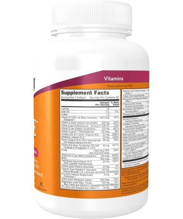NOW Foods Eve Women's Multivitamin - Cranberry - 90 Softgels - Buy Online on GoSupps.com