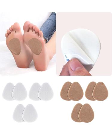 Front Pad Thickened Half Yard Pad High Heels Pad Female Summer Front Foot Pad Half Pad 3 Pairs Callous Remover for Feet (White One Size) One Size White - Buy Online on GoSupps.com