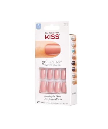 Kiss Nails GEL FANTASY Medium Design Nails with Adhesive Tabs & Glue - KGN04 Charmed Life - Buy Online on GoSupps.com