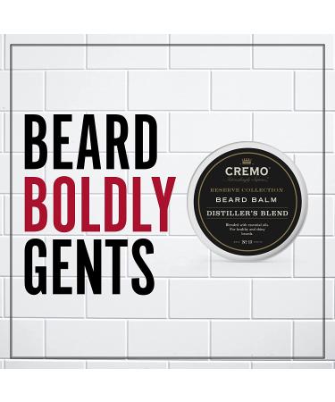 Cremo Beard Balm Reserve Blend 2 oz - Styling & Nourishing Cream for Men - Buy Online on GoSupps.com