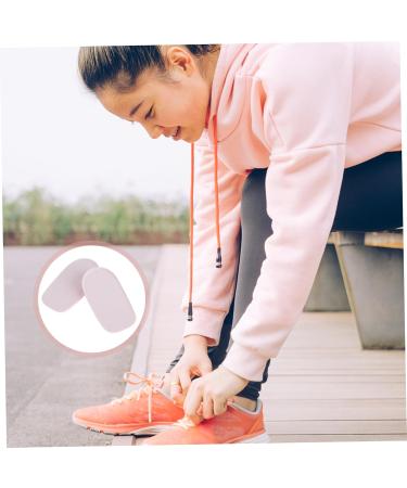 Heightening Insoles - Invisible Gel Shoe Inserts for Men & Women | Orthotic Heel Lifts Cushion Pad - Pink 11x5.5CM - Buy Online on GoSupps.com