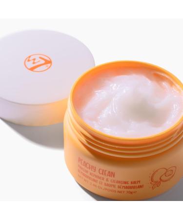 W7 Peachy Clean Makeup Cleansing Balm Duo - Gentle Makeup Remover Cookie Discs | Pack of 2 for All Skin Types - Buy Internationally - Buy Online on GoSupps.com