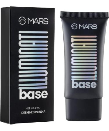 lluminati Base Dewy Primer with Highlighter | Glowy Dewy Primer for Face Makeup | Finish (45ml) (PINK) - Buy Online on GoSupps.com