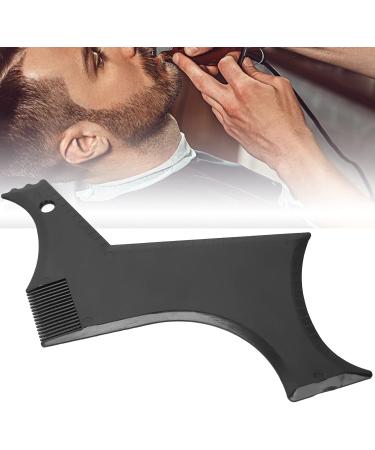 Generic Guide de Mise en Forme de Barbe Professionnel Mod le de Coupe de Cheveux Flexible en Plastique Noir pour un Alignement Pr cis de la Barbe Fa onneur de Facile Utiliser pour une Coupe - Buy Online on GoSupps.com