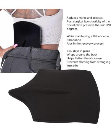 Lumbar Molder Board Lumbar Molder Liposuction Back Board Foam Compression Lipo Ab Board Post Surgery (Black) - Buy Online on GoSupps.com