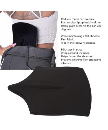 Buy Horoper Lipo Foam Back Board - Slimming Compression Ab Board for Post-Surgery Recovery (Black) | International Shipping Available - Buy Online on GoSupps.com