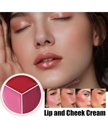 Blush Balm for Cheeks Matte and Waterproof Face Makeup Blush - Cream Palette for Lips and Cheeks | For Dates Travel Evenings Holidays and Parties - Buy Online on GoSupps.com