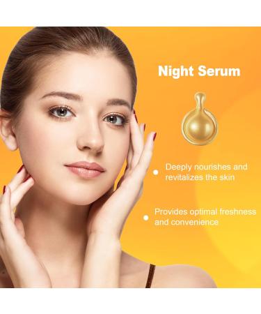 KISSIO Apple Cell Serum - Anti-Aging Hydrating Serum for Fine Lines & Wrinkles 30 Capsules Moisturizer for Night Use Plump & Firm Skin - Buy Online on GoSupps.com