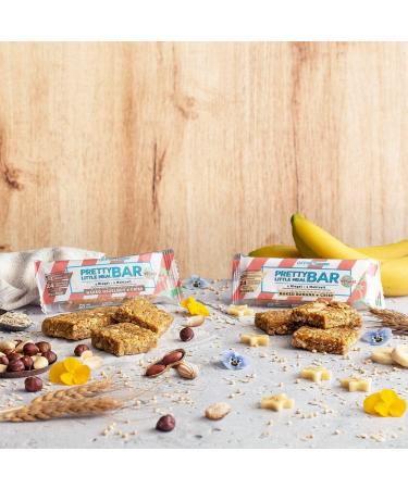 Pretty Little Meal Bar Naked Banana & Crisp | Delicious 200-Calorie Protein Bar - Offset Nutrition (6 Pack) - Buy Online on GoSupps.com