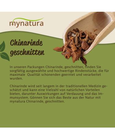 Mynatura Quinar Bark - Cut | Vegetable Supplement | For Tea & Tinctures | Bark | Vegan | In Bag - 100g - Buy Online on GoSupps.com