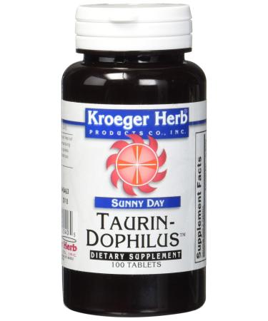 Kroeger Herb Sunday Day Taurine Dophilus 100 Count