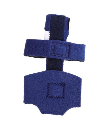Beavorty Middle Thumb Adjustable Thumb Support Brace Kids Protector Kids Daily Supply Child Composite Cloth Wrist Strap 13x11x0.8cm Blue