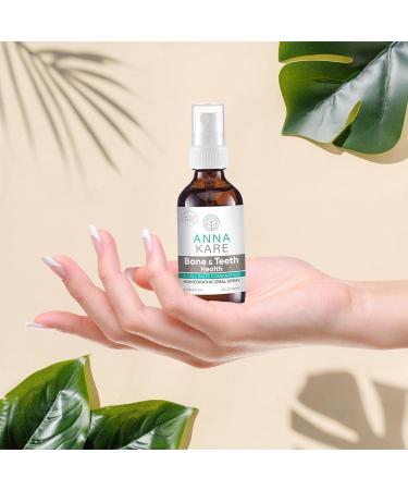 Bone & Teeth Health Cell Salts 3 Schuessler Cell Salts Blend for Bone & Dental Health Tooth Remineralization Cavity Protection & Gum Support | 60 ml Oral Spray for Kids & Adults by AnnaKare - Buy Online on GoSupps.com