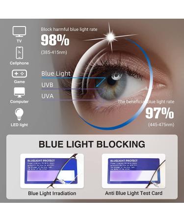 EFE Womens Reading Glasses 4 Pack - Blue Light, Sun Reader, 2 Reading Glasses +1.25 - 4 Pack Mix - Trendy Styles for Clear Vision - Buy Online on GoSupps.com