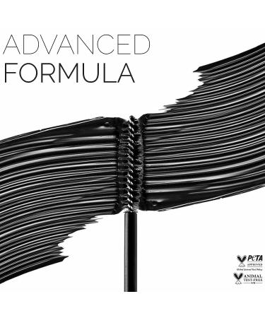 Dlux Professional Black Volume Up Waterproof Mascara - 3D Fiber Formula, Smudge Proof, Cruelty Free - 0.27 fl.oz - Buy Online on GoSupps.com