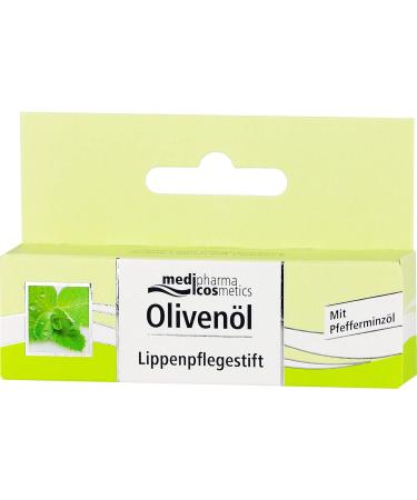 Medipharma Cosmetics Olive Oil Lip Balm 4.8ml - Nourishing Hydration for Soft Lips | International Shipping - Buy Online on GoSupps.com