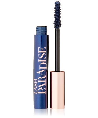 L Or al Paris mascara for intensive volume and spectacular length suitable for sensitive eyes lash paradise moonlight noir mascara No. 01 navy blue (blue) 1 piece blue 6 ml (1 Pack)