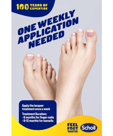 Schollmed Once Weekly Fungal Nail Treatment with Amorolfine 2.5 ml - Clinically Proven Infection Treatment - Buy Online on GoSupps.com