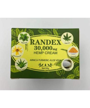 RANDEX 30000MG Organic Hemp Cream for Sore Muscles & Joints - Extra Strength Relief - Buy Online on GoSupps.com
