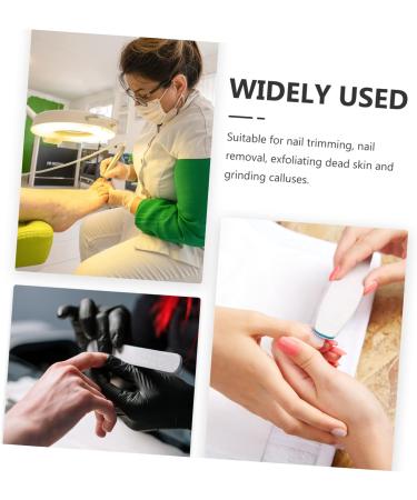 Healvian 4 Sets Nail Polishing Sheets Sandpaper Nail Drill Bits Exfoliating Tools Dead Skin Polishing Slices Sanding Paper Face Scraper Tool Nail File Electric Nail Forms Lava Stone - Buy Online on GoSupps.com