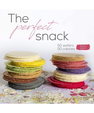 Kalan MNA Amaranth Flour Wafer Thins - Low Calorie Healthy Snack - No Sugar Added - Mexican Obleas de Amaranto - Variety Pack 3 Pack - Buy Online on GoSupps.com