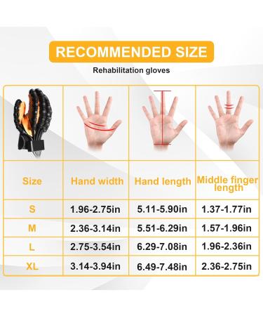 Upgraded Version Stroke Hand And Finger Function Rehabilitation Robot Gloves For Arthriti Hemiplegia Stroke Cerebral Palsy Hand Paralysis Patient Recovery Physiotherapy Workout Equipment Left hand size M - Buy Online on GoSupps.com