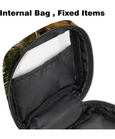 Menstruation Pad Bag with Zipper - Cute Dinosaur Tampon & Napkin Collection Bag for Women & Girls - Buy Online on GoSupps.com