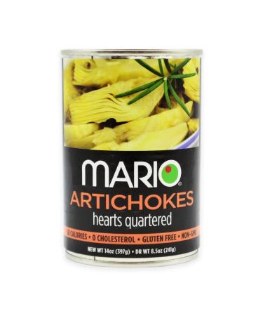 Mario Camacho Foods Artichokes Hearts, Quartered, 8.5 Ounce Quartered 8.5 Ounce (Pack of 1)