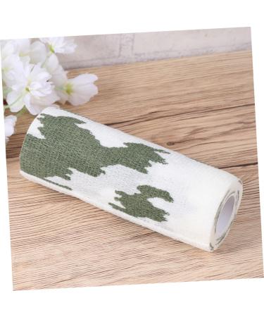 GLEAVI 2 Rolls Cohesive Tape - Cotton Sports Wrap Adhesive Camouflage Gauze for Enhanced Support | International Shipping Available - Buy Online on GoSupps.com