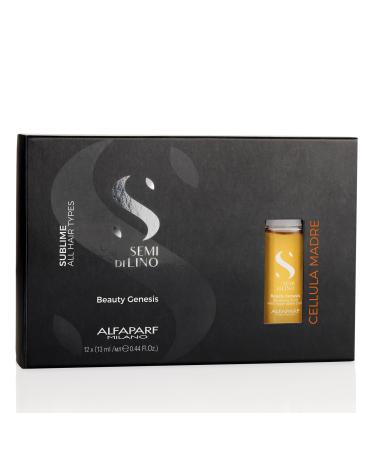Alfaparf Milano Semi Di Lino Sublime Cellula Madre Beauty Genesis 12X13Ml 13 Ml (Pack of 12)