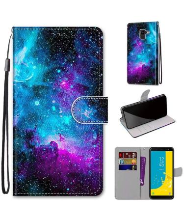 Miagon Full Body Wallet Case for Samsung Galaxy J6 2018 Colorful Pattern Design PU Leather Flip Cover with Magnetic Closure Stand Card Slot Cloud Samsung Galaxy J6 2018 Cloud - Buy Online on GoSupps.com
