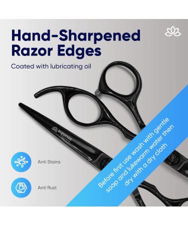 Equinox International Professional Razor - Edge Series 16.5 cm | Japanese Stainless Steel Hairdressing Tool - Buy Online on GoSupps.com