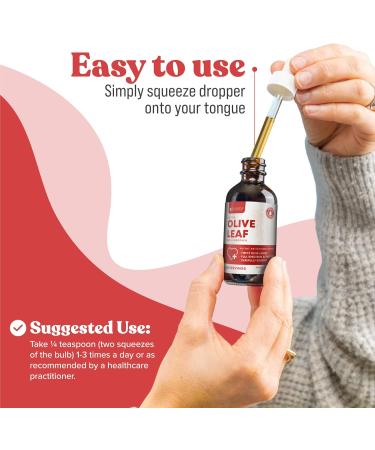 Rejuvica Active Olive Leaf Extract | Naturally Occurring Oleuropein Liquid Drops for Immune & Heart Support | Fast-Absorption, Vegan, Alcohol-Free | 4 fl oz - Buy Online on GoSupps.com