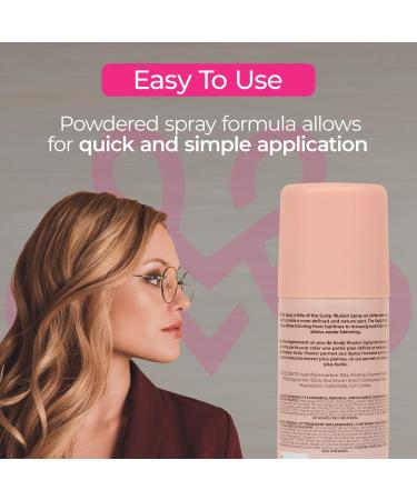 Milano Illusions Hair Color Powder Spray for Wigs and Hair Root & Part Touch Up Spray Blond-ish Hair Color Powder Spray - Blondish - Buy Online on GoSupps.com