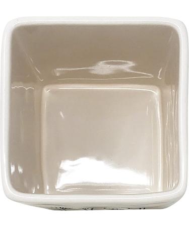 Rae Dunn Set of 2 Ceramic Brush Holders - Elegant Makeup & Wake Up Organizers in White | International Shipping Available - Buy Online on GoSupps.com